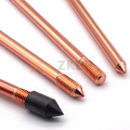 Copper clad steel rod,Earth rod,Copper bonded earth rod Copper bonded ground rod For Earthing System